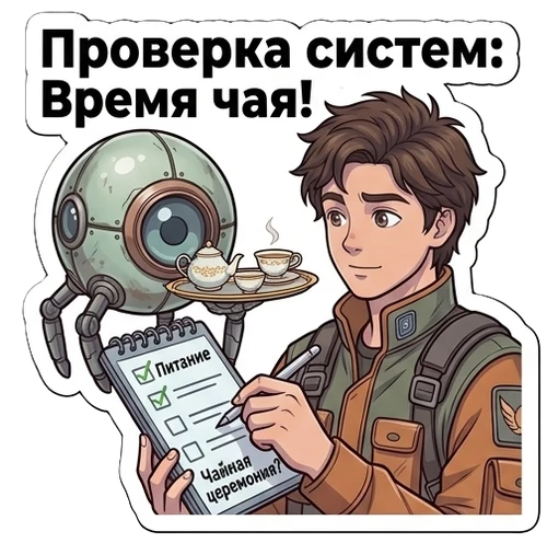 Проверка систем: время чая!